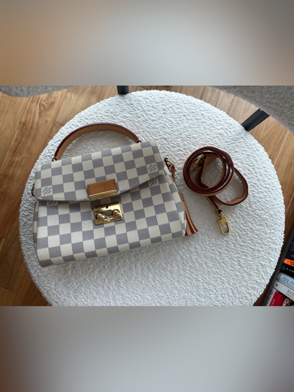 Louis Vuitton Croisette Damier Azur Crossbody Bag - Picture 13 of 14